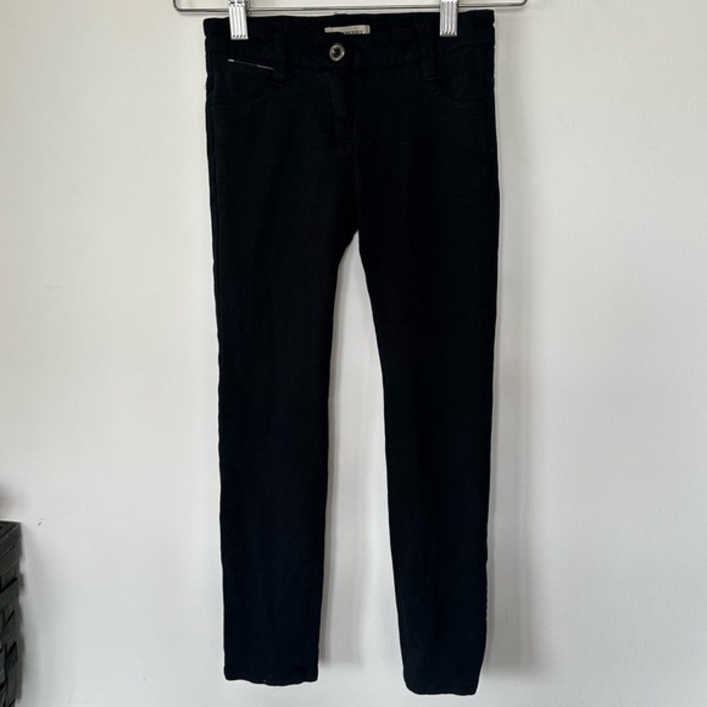 Burberry Kids Black Skinny Leg Pants Size 8